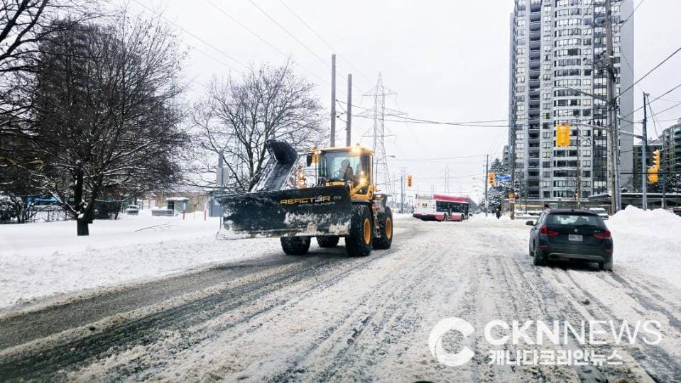 토론토 한파 경보 해제…체감온도는 여전히 ‘영하 20도’
